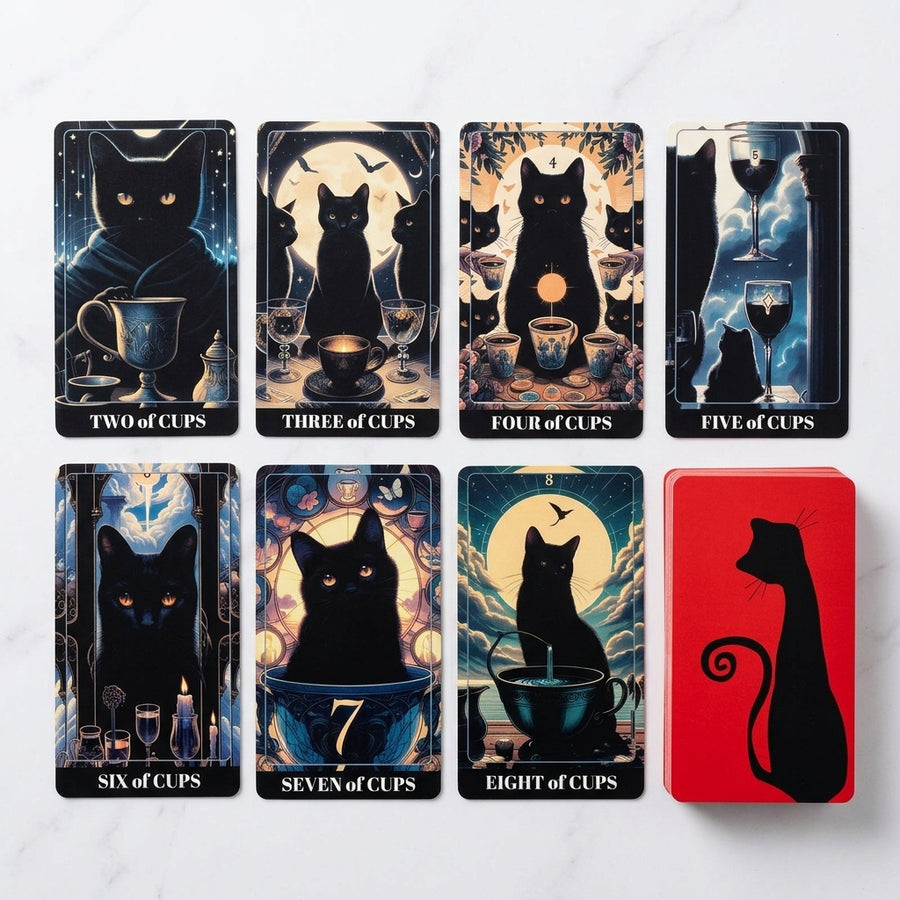 Black Cat Tarot Cards