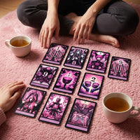 Pink Gothic Tarot Cards
